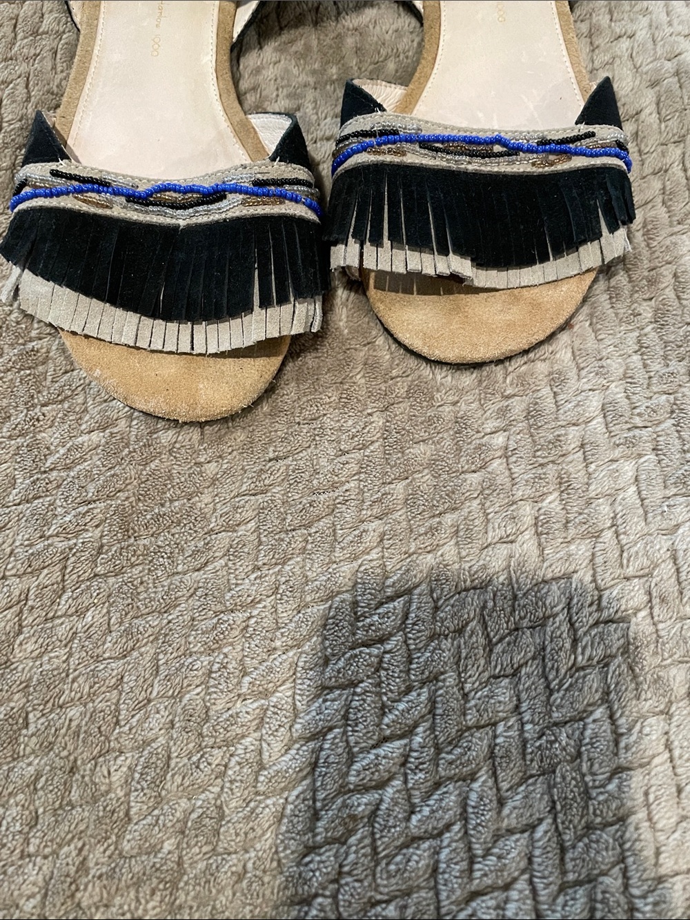 Haute Hippie Ankle-Strap Sandals - Picture 3 of 6